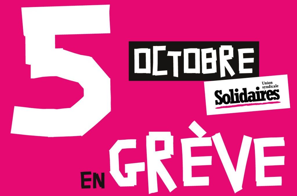 MOBILISATION DU 05 OCTOBRE 2021