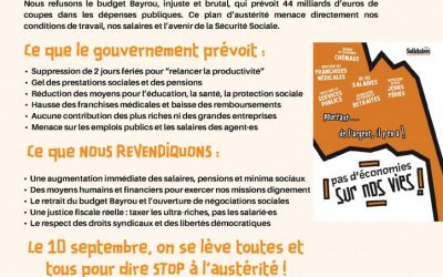 GREVE DU 10 SEPTEMBRE 2025